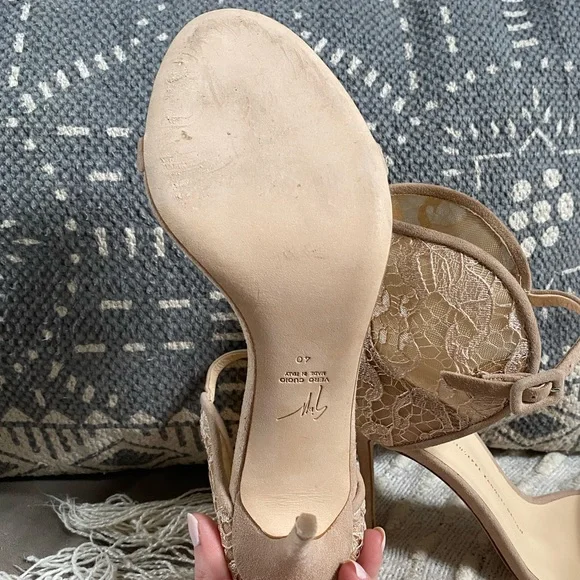 {Giuseppe Zanotti} Ankle Lace High Heels - Picture 8 of 11